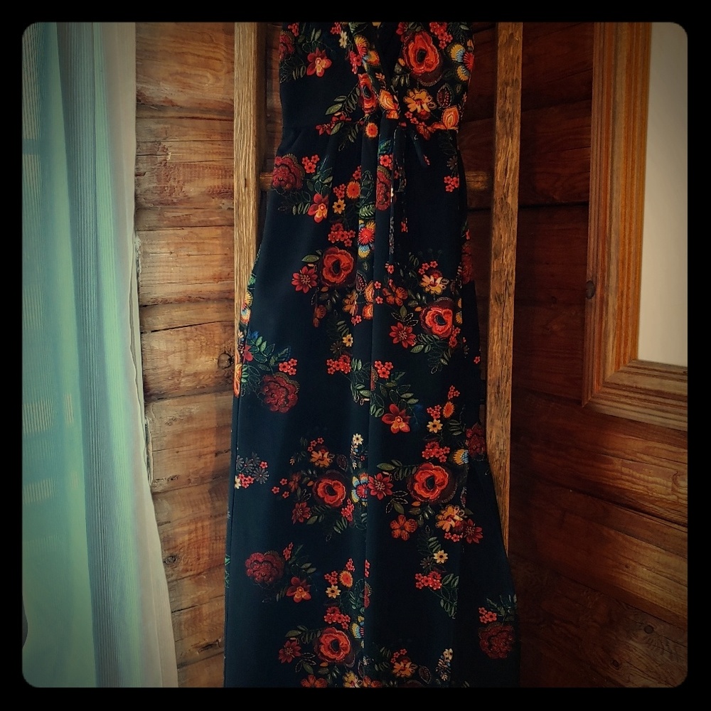 Oriental design dress